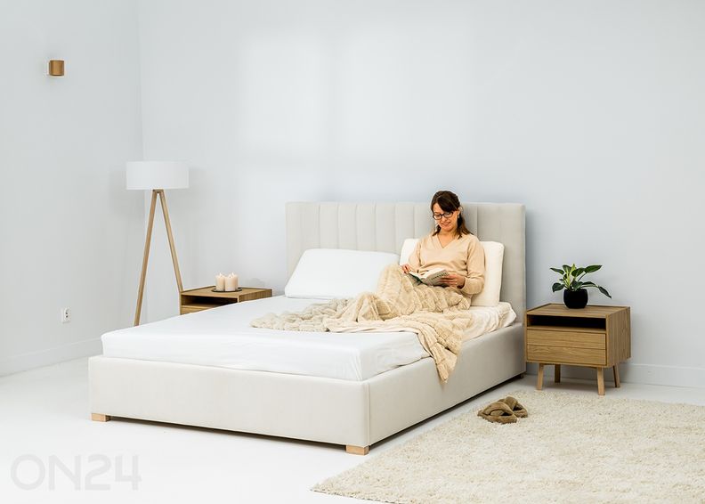 Континентальная кровать с ящиком RELAX 140x200 cm увеличить