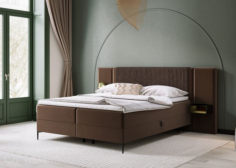 Континентальная кровать с ящиком RELAX 140x200 cm увеличить