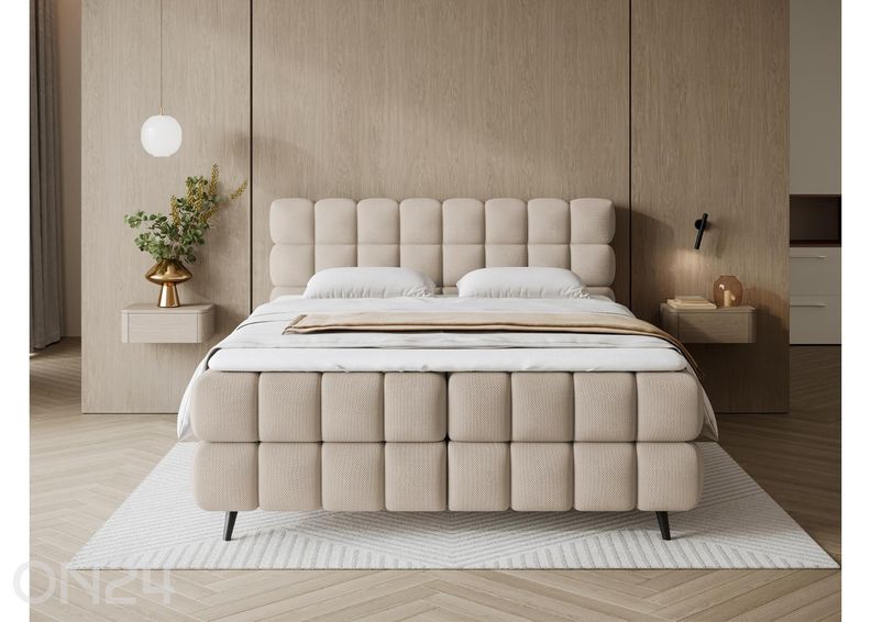 Континентальная кровать с ящиком Sabeno 140x200 см увеличить