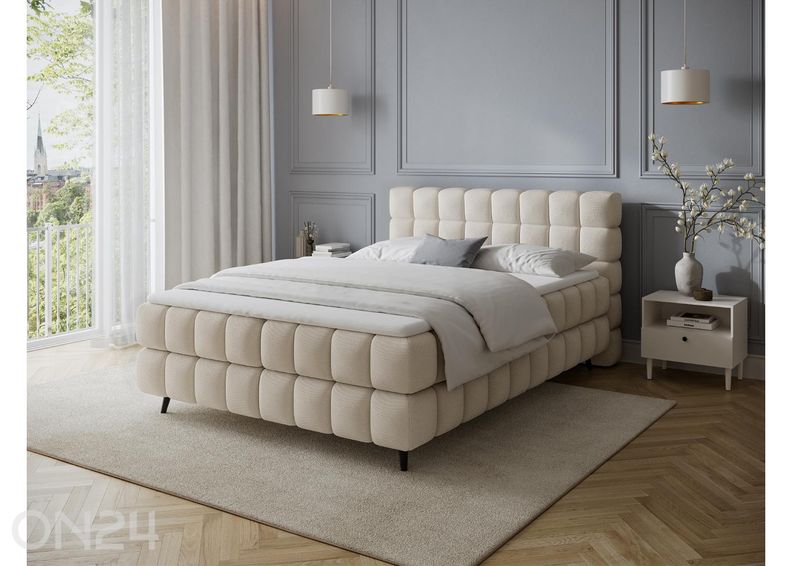 Континентальная кровать с ящиком Sabeno 140x200 см увеличить