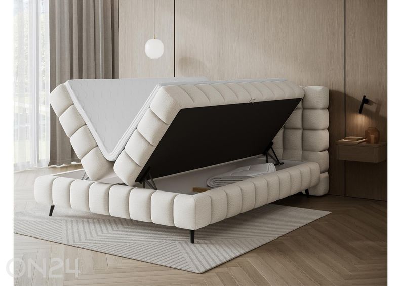 Континентальная кровать с ящиком Sabeno 140x200 см увеличить