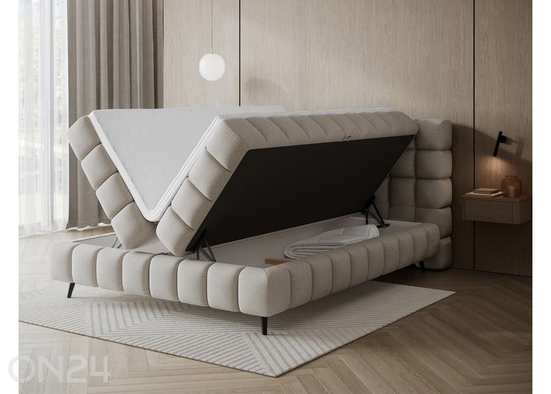 Континентальная кровать с ящиком Sabeno 140x200 см увеличить