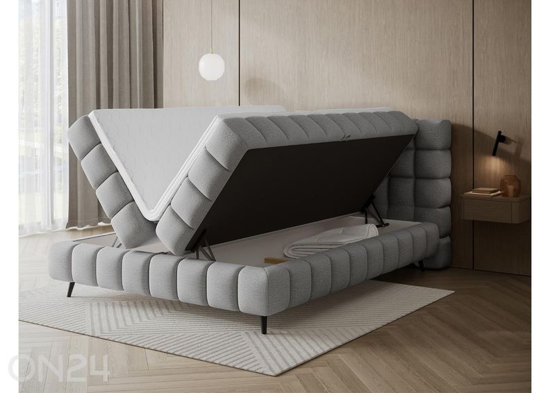 Континентальная кровать с ящиком Sabeno 140x200 см увеличить