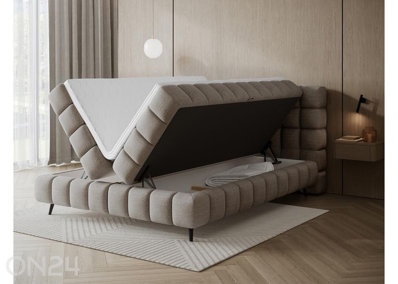 Континентальная кровать с ящиком Sabeno 140x200 см увеличить