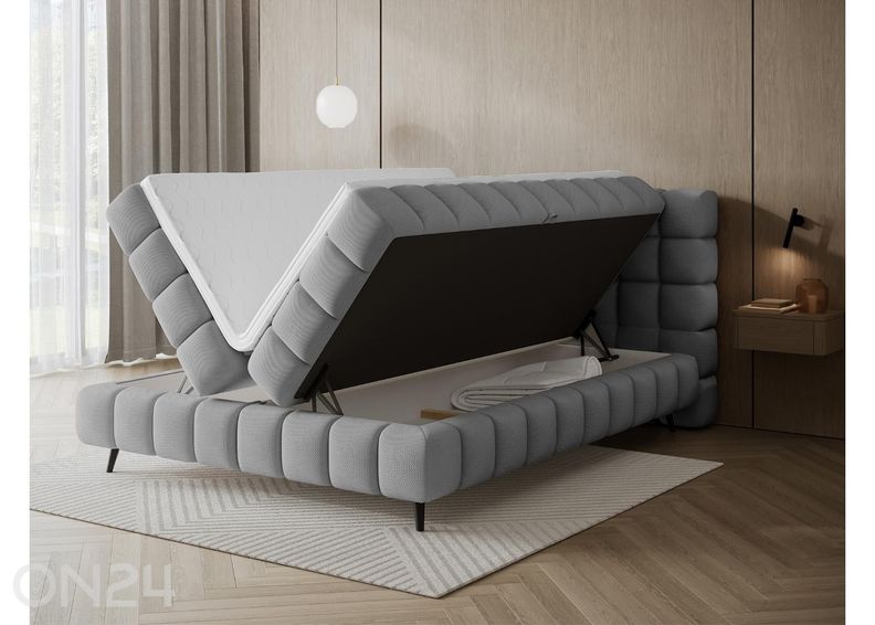 Континентальная кровать с ящиком Sabeno 140x200 см увеличить