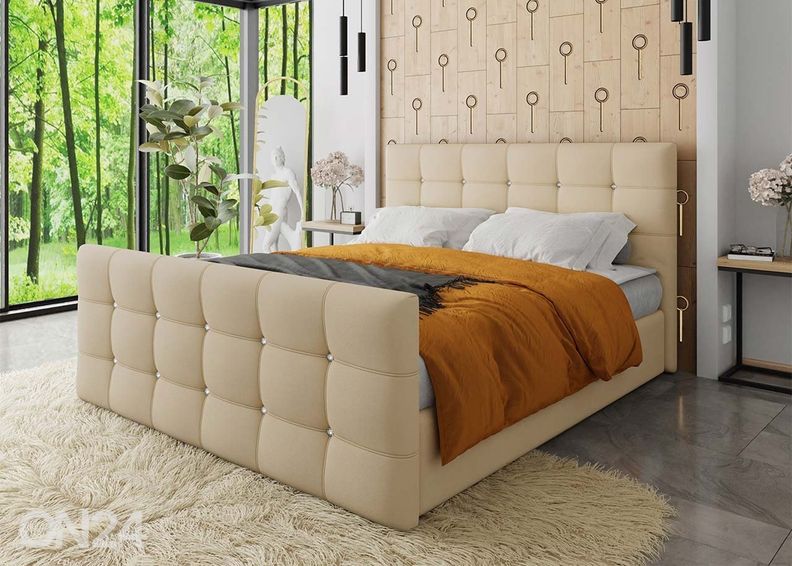 Континентальная кровать Alabama 160x200 см увеличить