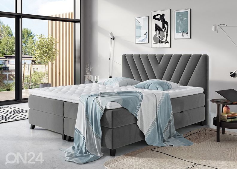 Континентальная кровать Cleveland 140x200 см увеличить