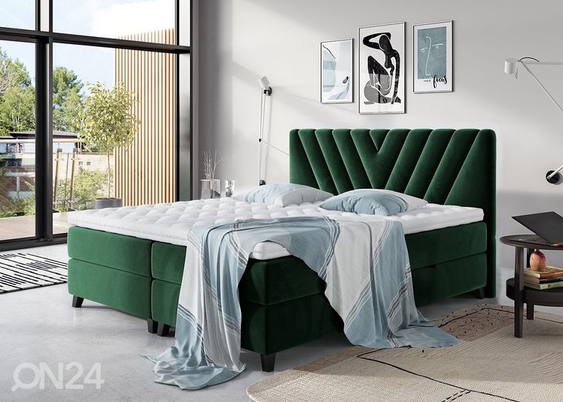 Континентальная кровать Cleveland 160x200 см увеличить