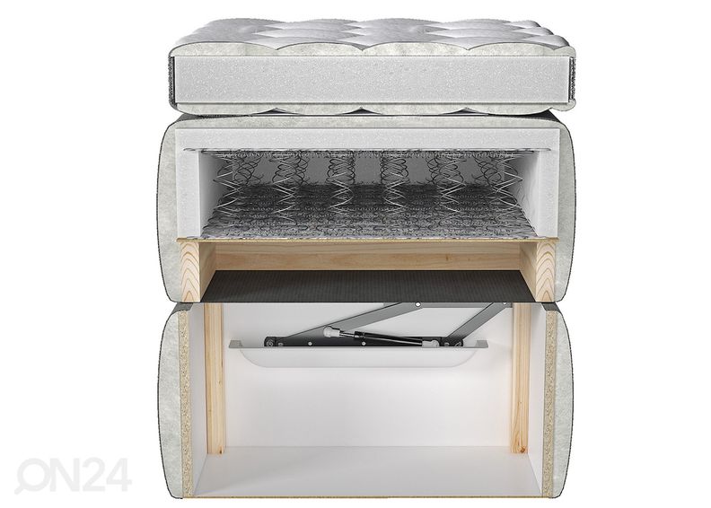 Континентальная кровать Cleveland 180x200 см увеличить