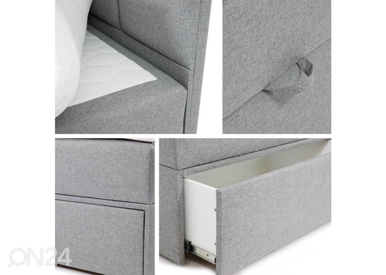 Континентальная кровать Dakota 100x200 см увеличить