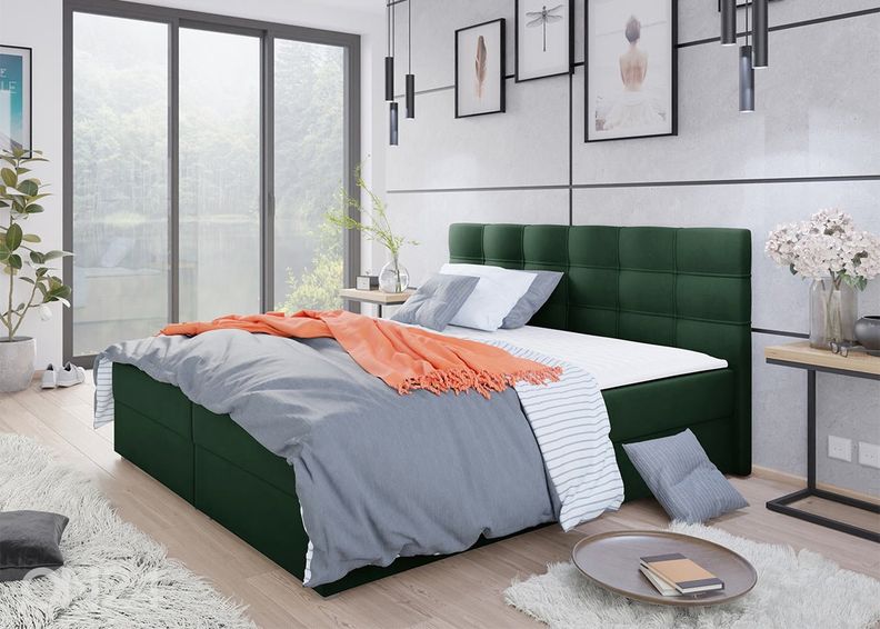 Континентальная кровать Dallas 140x200 см увеличить