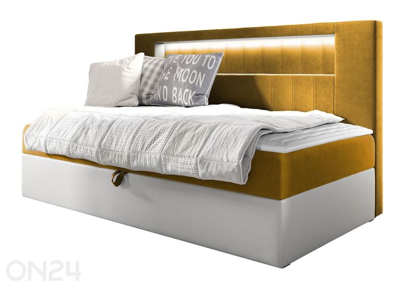 Континентальная кровать Gold II 100x200 см увеличить