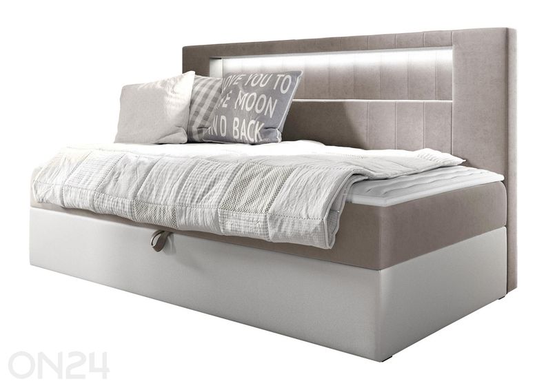 Континентальная кровать Gold II 80x200 см увеличить