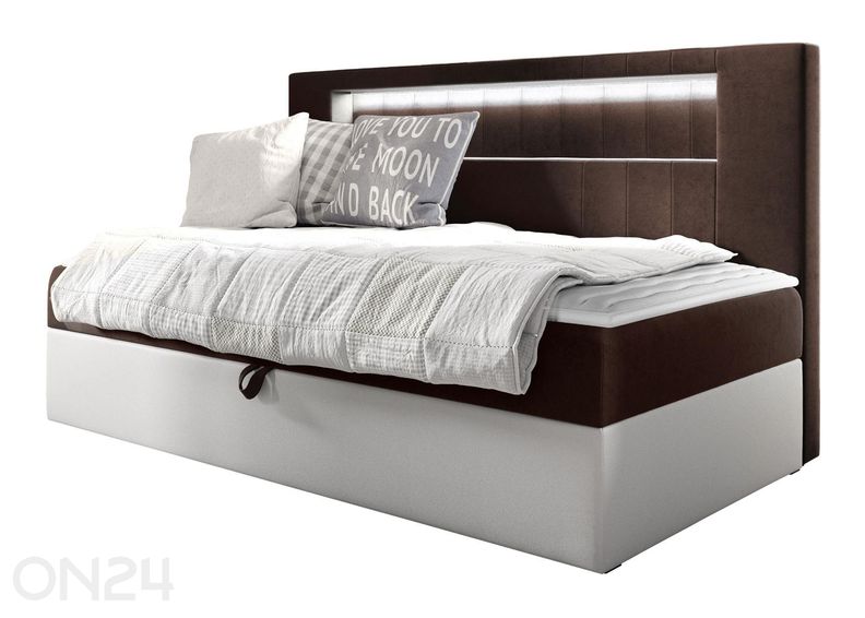 Континентальная кровать Gold II 80x200 см увеличить