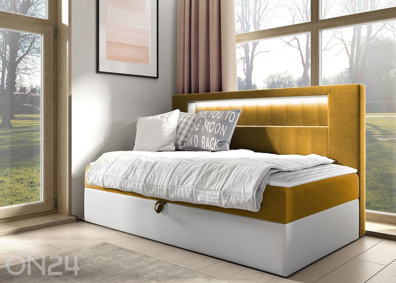 Континентальная кровать Gold II 80x200 см увеличить