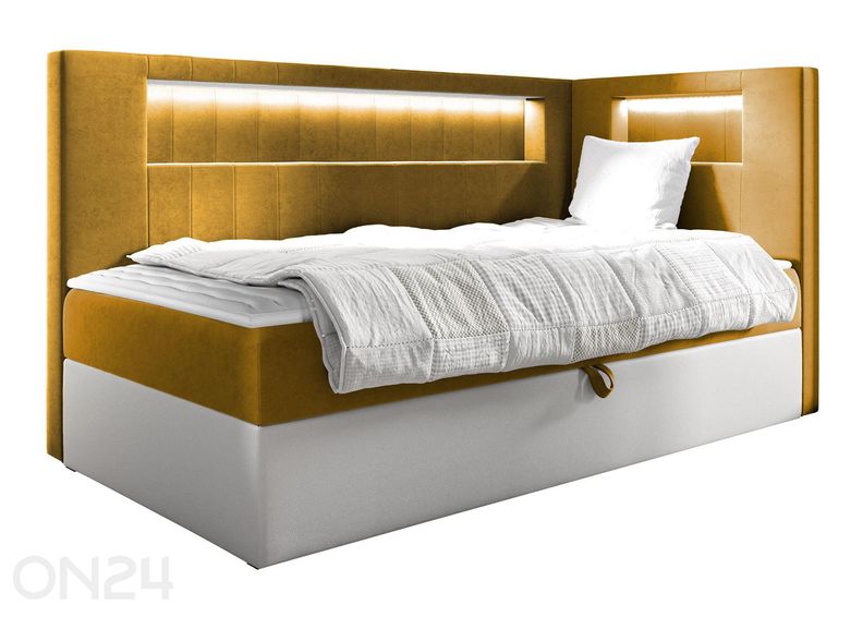 Континентальная кровать Gold III 80x200 см увеличить