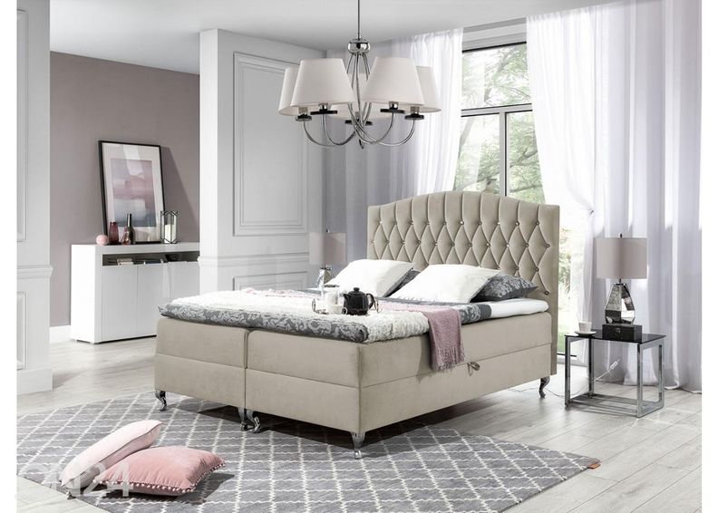 Континентальная кровать Kentucky 140x20 см увеличить