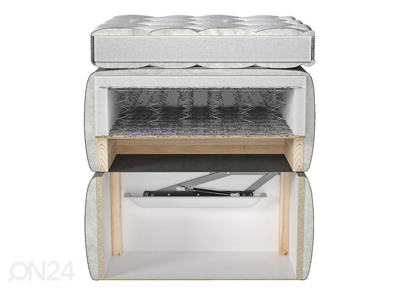 Континентальная кровать Orlando 160x200 см увеличить