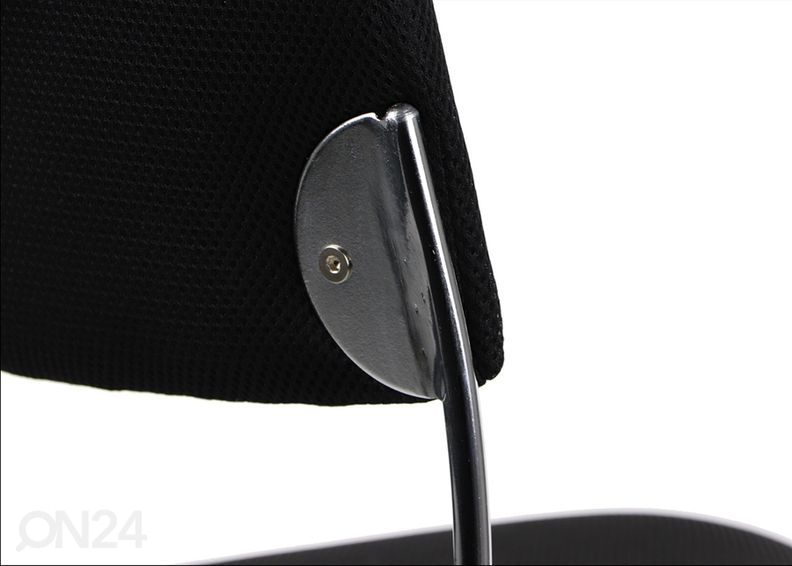 Конференц-стул 4 шт, черный увеличить