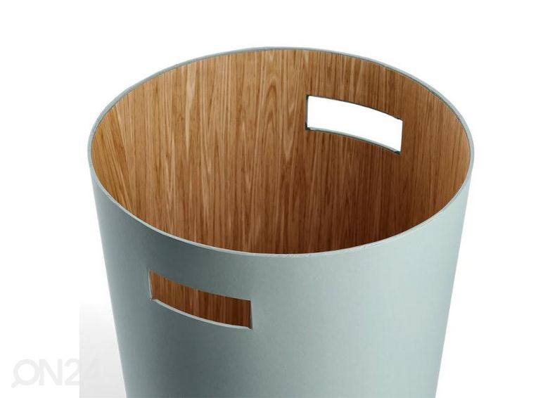 Корзина для бумаги, цвет мятный увеличить