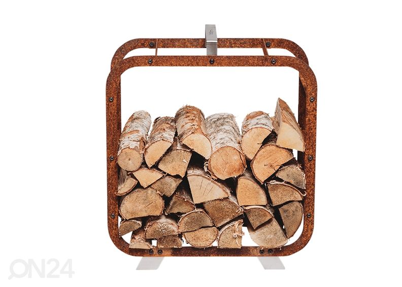 Корзина для дерева Leo из стали Cor-Ten увеличить