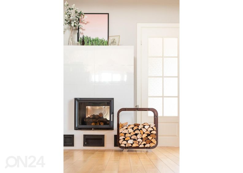 Корзина для дерева Leo из стали Cor-Ten увеличить