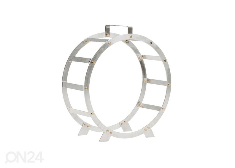 Корзина для дров Hugo-inox из нержавеющей стали, Ø 58 см увеличить