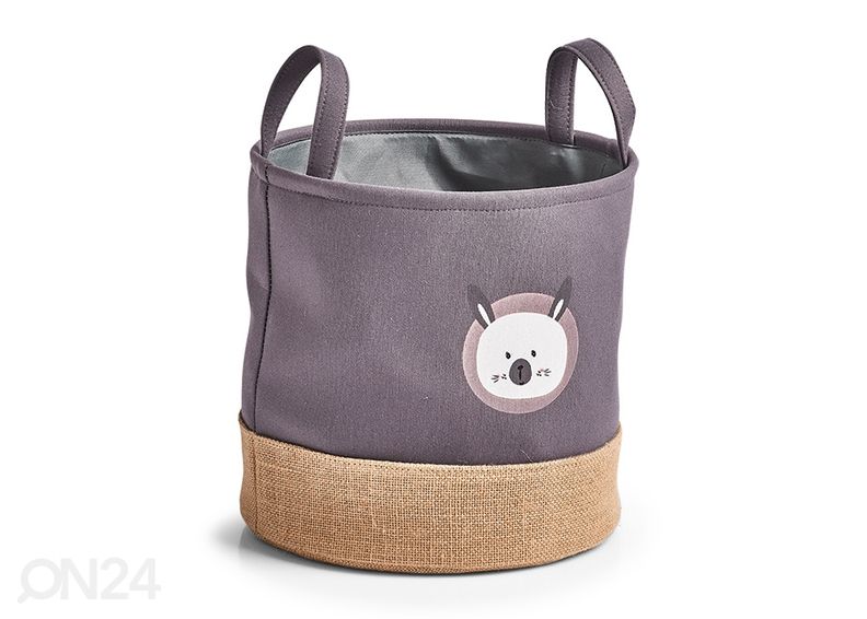 Корзина для игрушек Медведь Ø 29x30 см увеличить