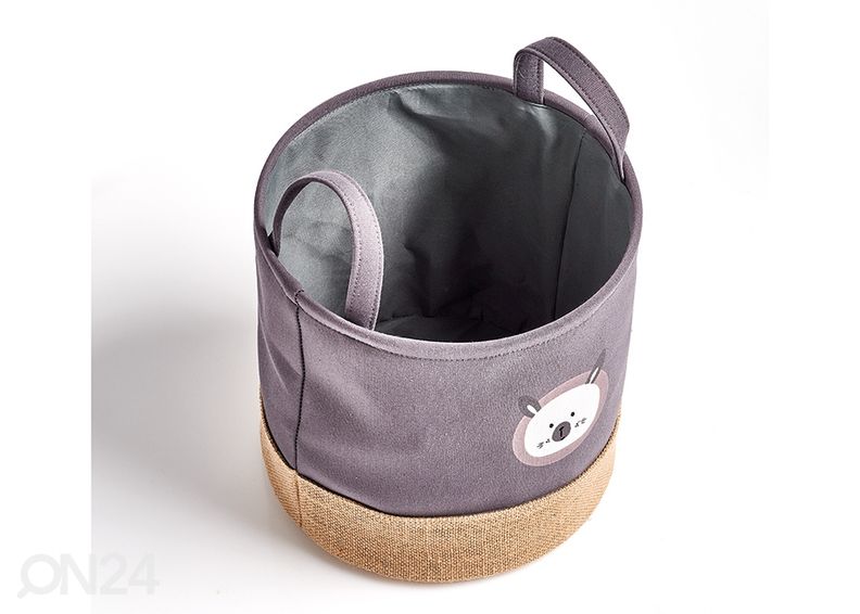 Корзина для игрушек Медведь Ø 29x30 см увеличить