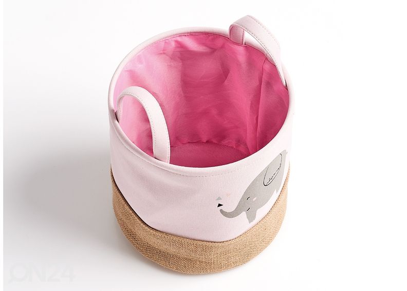 Корзина для игрушек Слоник Ø 25x25 см увеличить