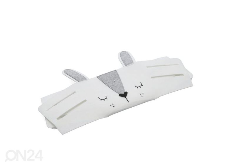 Корзина для хранения Заяц, белая увеличить