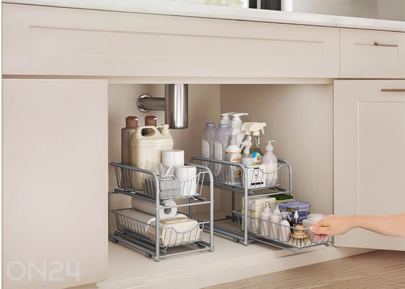 Корзина-полка для кухонного шкафа увеличить