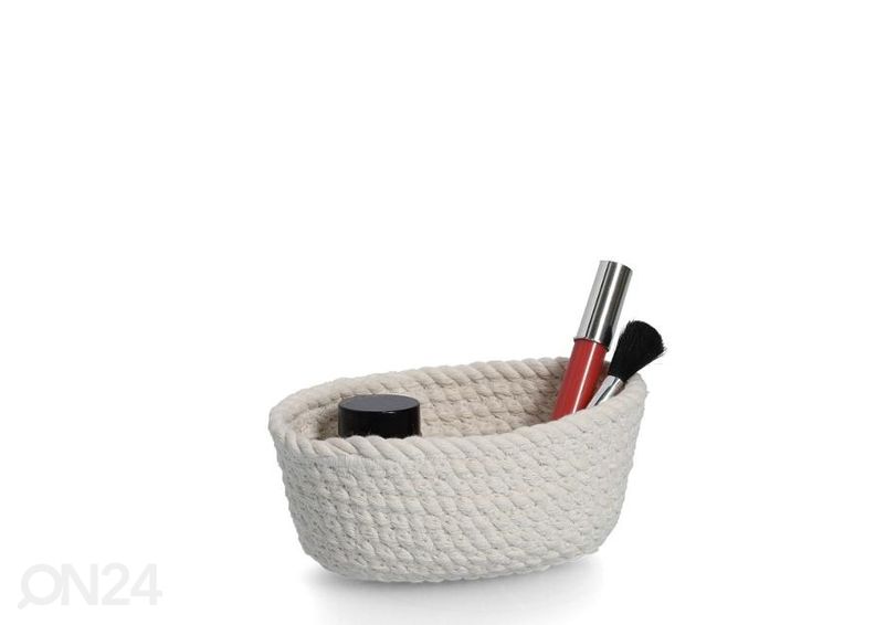 Корзины для хранения 3 шт, белые увеличить