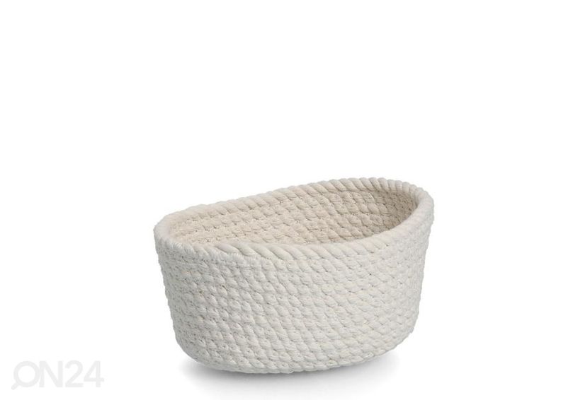 Корзины для хранения 3 шт, белые увеличить