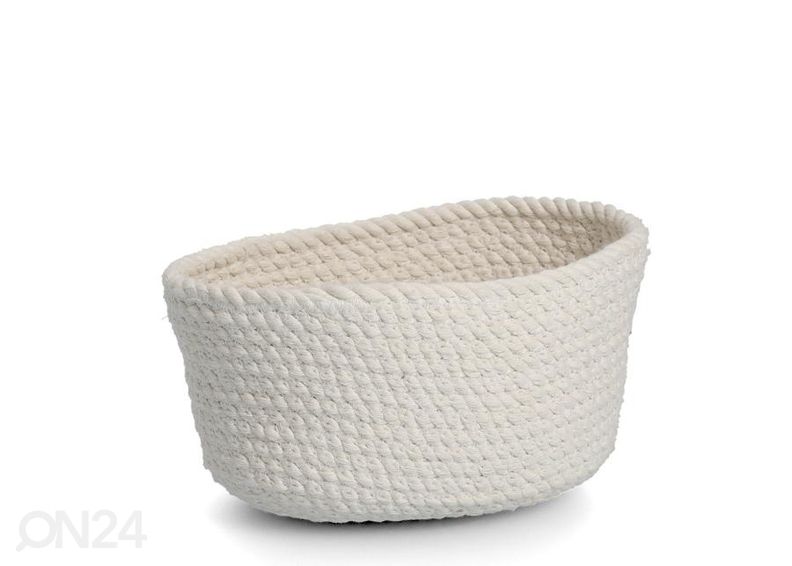 Корзины для хранения 3 шт, белые увеличить