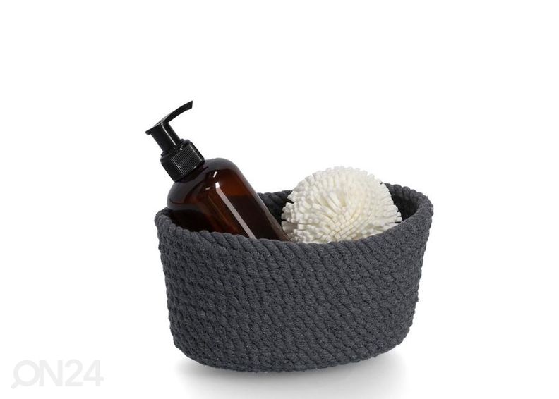 Корзины для хранения 3 шт, темно-серые увеличить