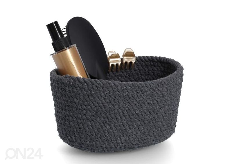 Корзины для хранения 3 шт, темно-серые увеличить