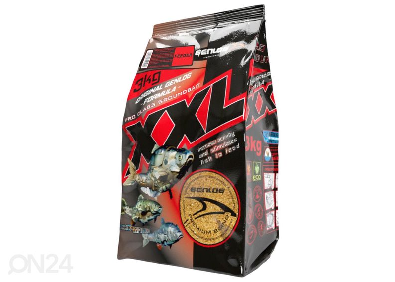 Корм для рыб genlog xxl 3 кг feeder увеличить