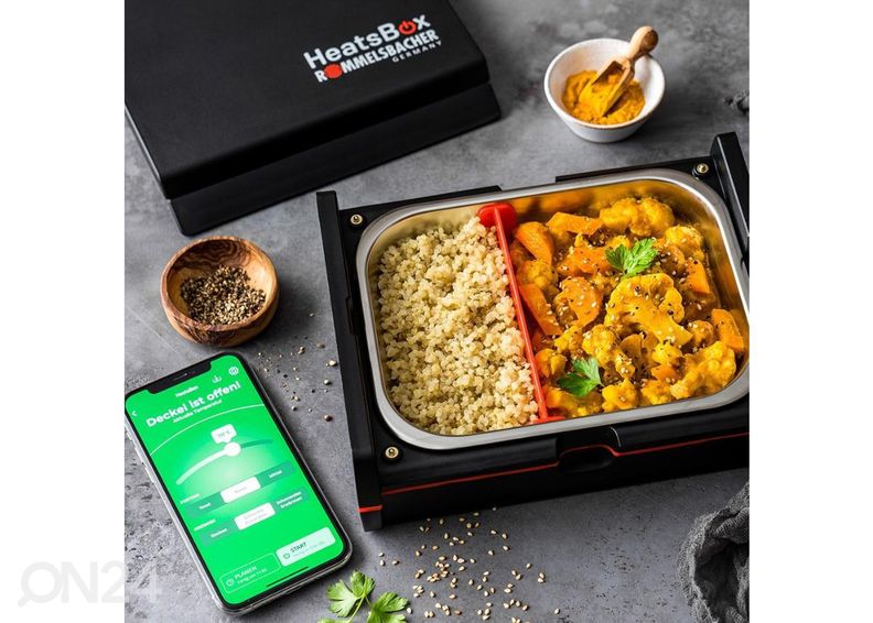 Коробка для еды с подогревом Lunchbox Rommelsbacher HB100 увеличить
