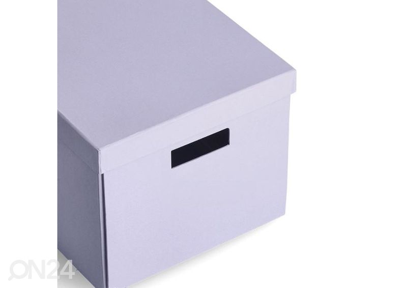 Коробка для хранения из переработанного картона, светло-фиолетовый увеличить