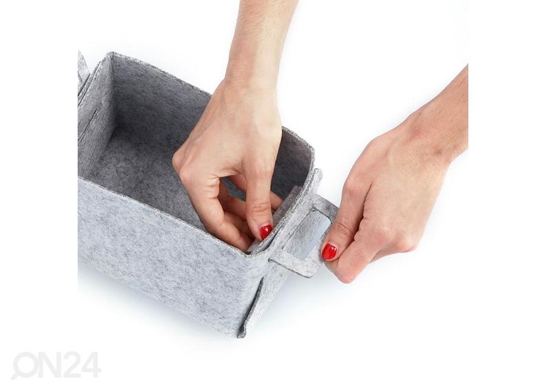 Коробка для хранения, серая увеличить