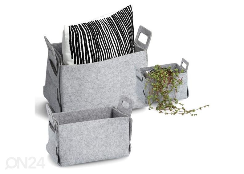 Коробка для хранения, серая увеличить