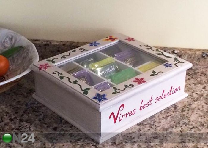 Коробка для чайных пакетиков увеличить