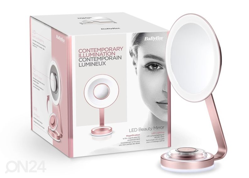 Косметическое зеркало Babyliss со светодиодной подсветкой увеличить