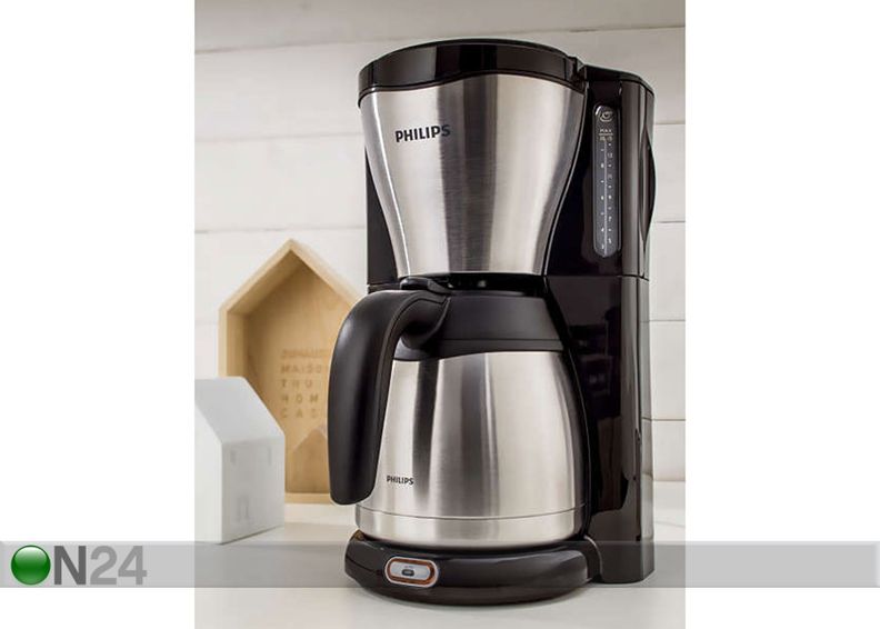 Кофеварка с термосом Philips Cafe Gaia увеличить