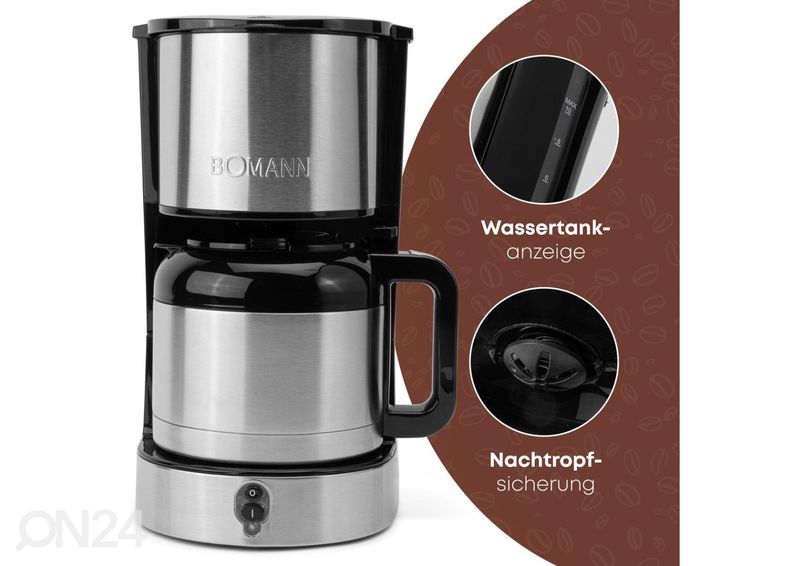 Кофеварка Bomann KA6066CB увеличить