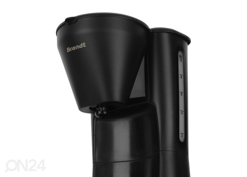 Кофеварка Brandt Classic CAF125B, черная увеличить