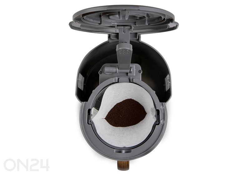 Кофеварка Domo 1.25L антрацит увеличить