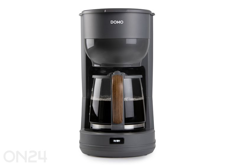 Кофеварка Domo 1.25L антрацит увеличить