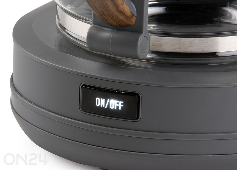 Кофеварка Domo 1.25L антрацит увеличить